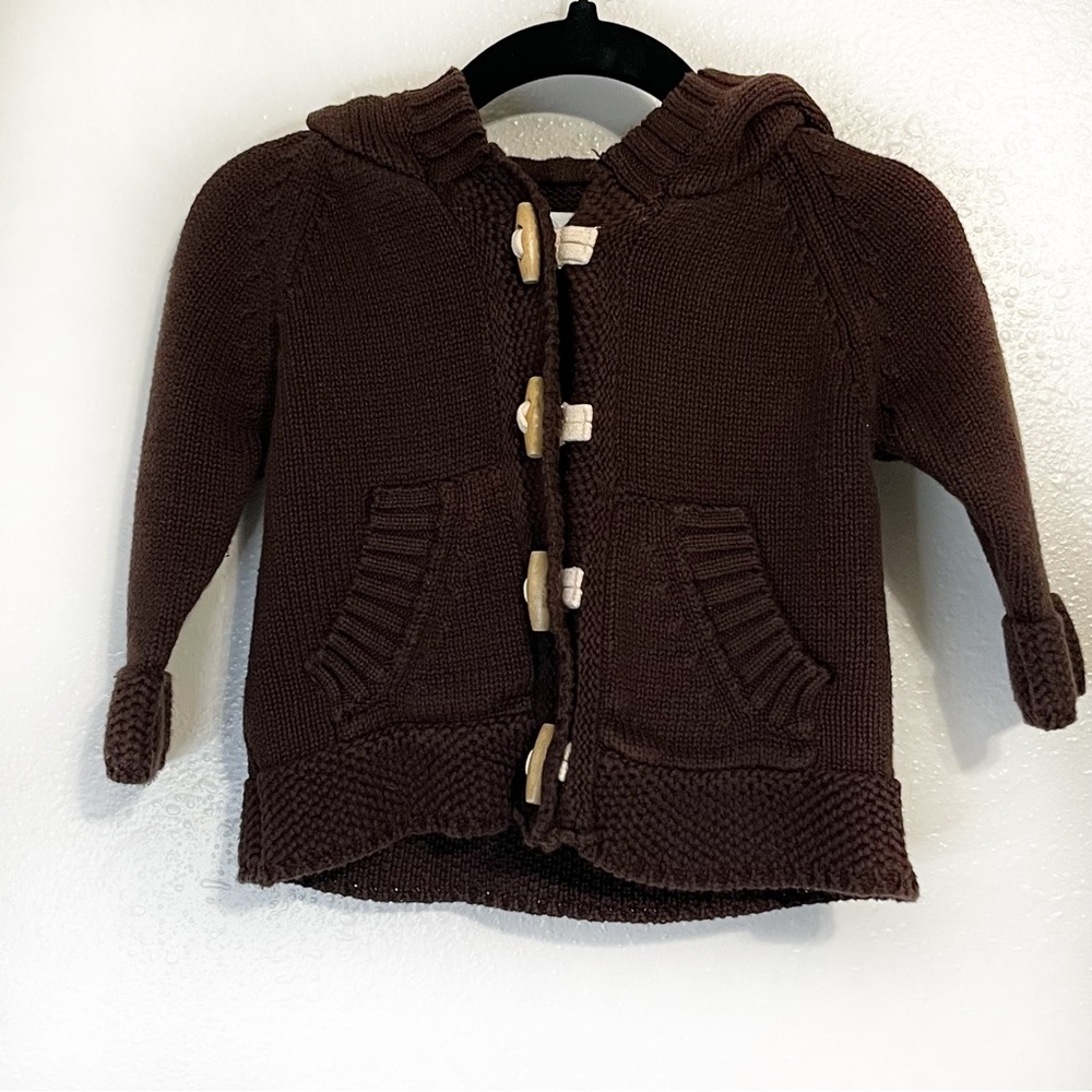 beba bean Baby Knit Hoodie Size 3-6 Months